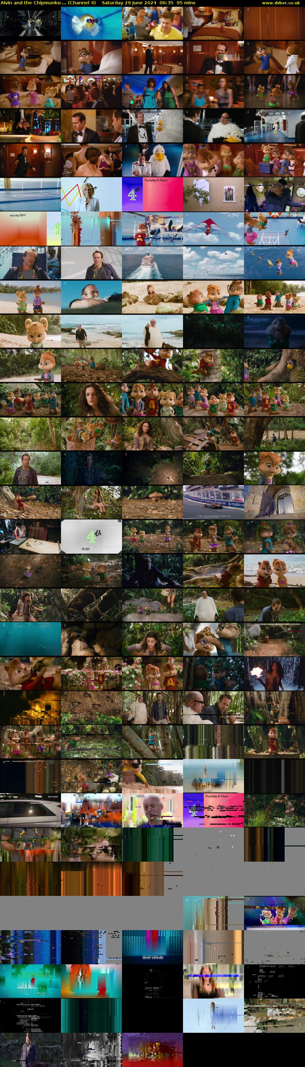 Alvin and the Chipmunks:... (Channel 4) Saturday 29 June 2024 06:35 - 08:10