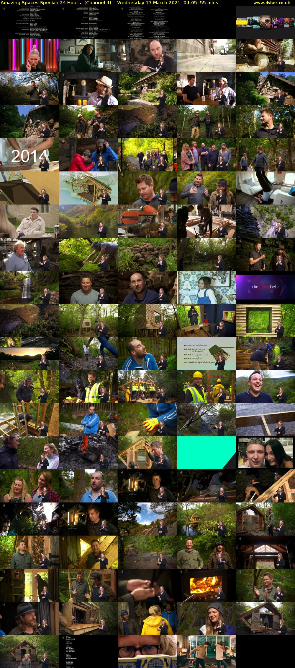 Amazing Spaces Special: 24 Hour... (Channel 4) Wednesday 17 March 2021 04:05 - 05:00