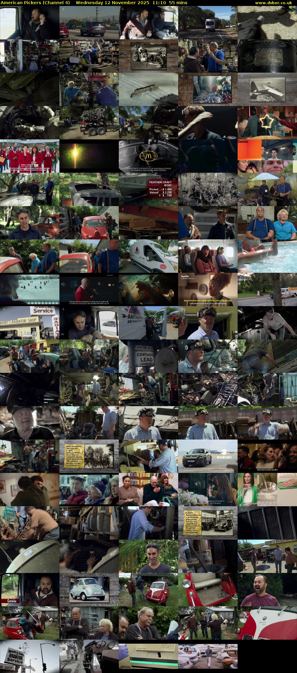 American Pickers (Channel 4) Wednesday 12 November 2025 11:10 - 12:05