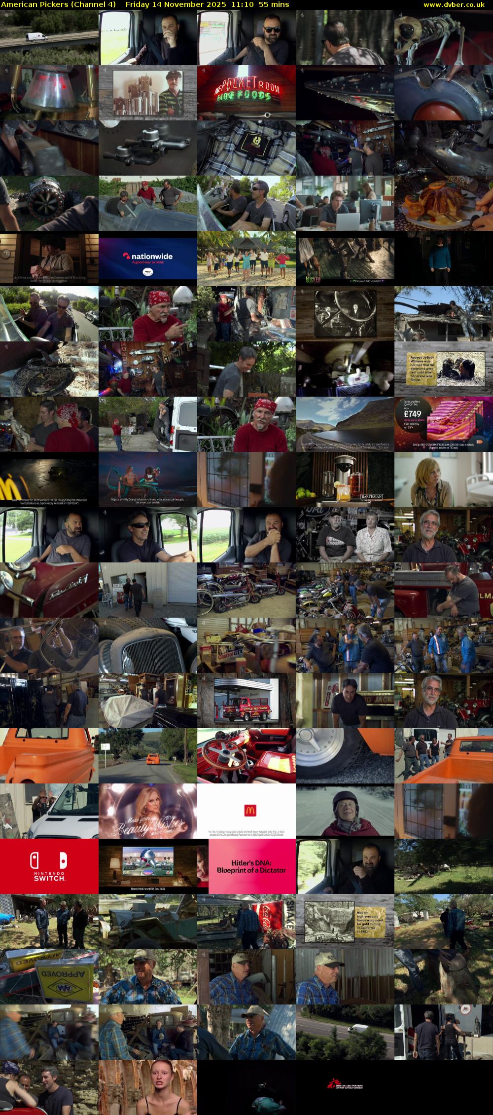 American Pickers (Channel 4) Friday 14 November 2025 11:10 - 12:05