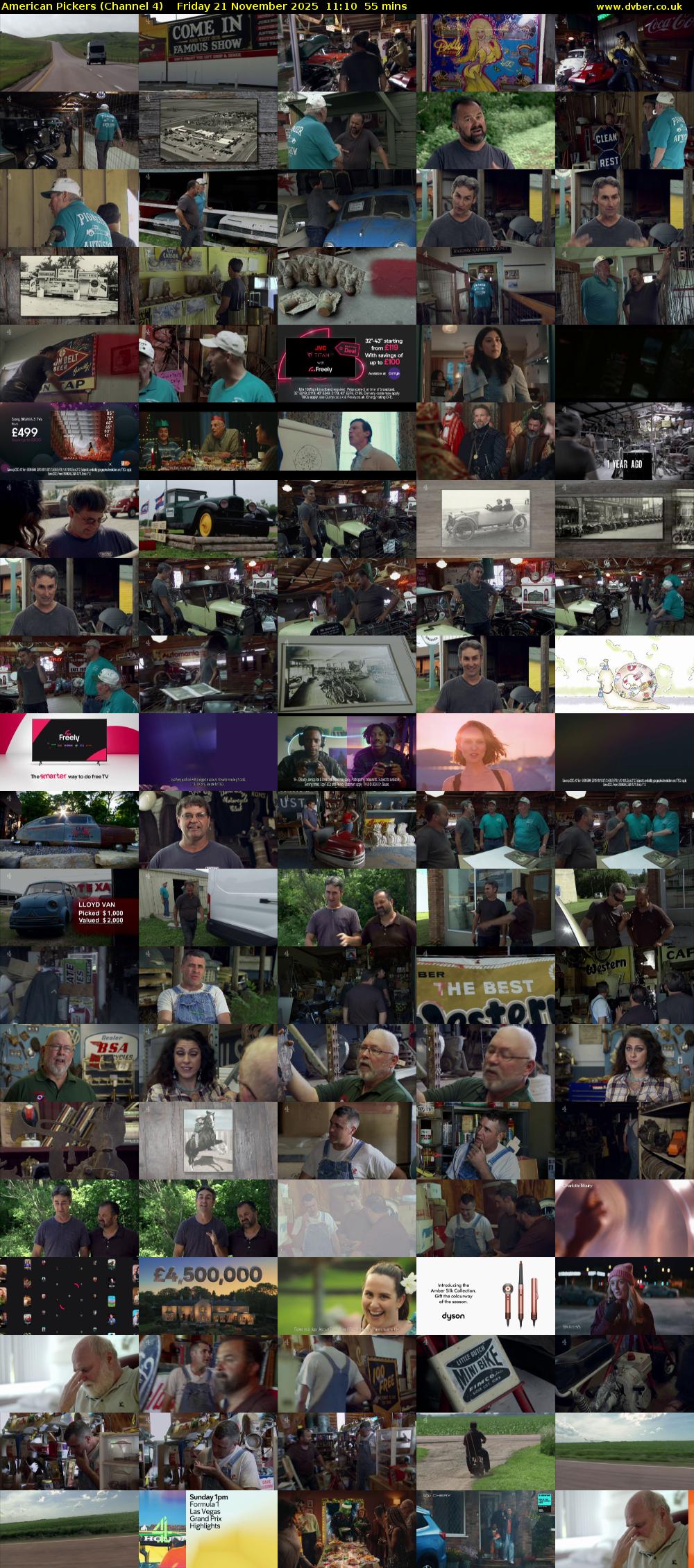 American Pickers (Channel 4) Friday 21 November 2025 11:10 - 12:05