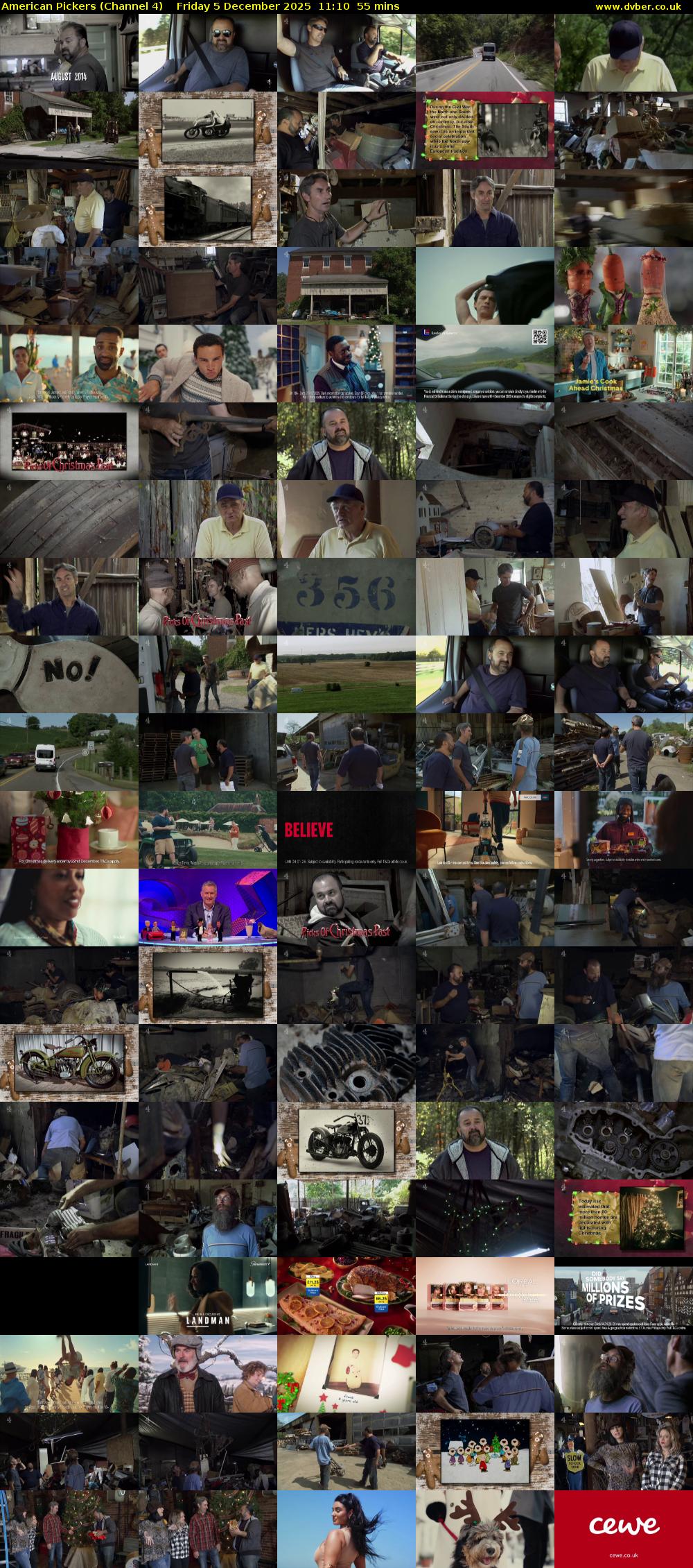 American Pickers (Channel 4) Friday 5 December 2025 11:10 - 12:05