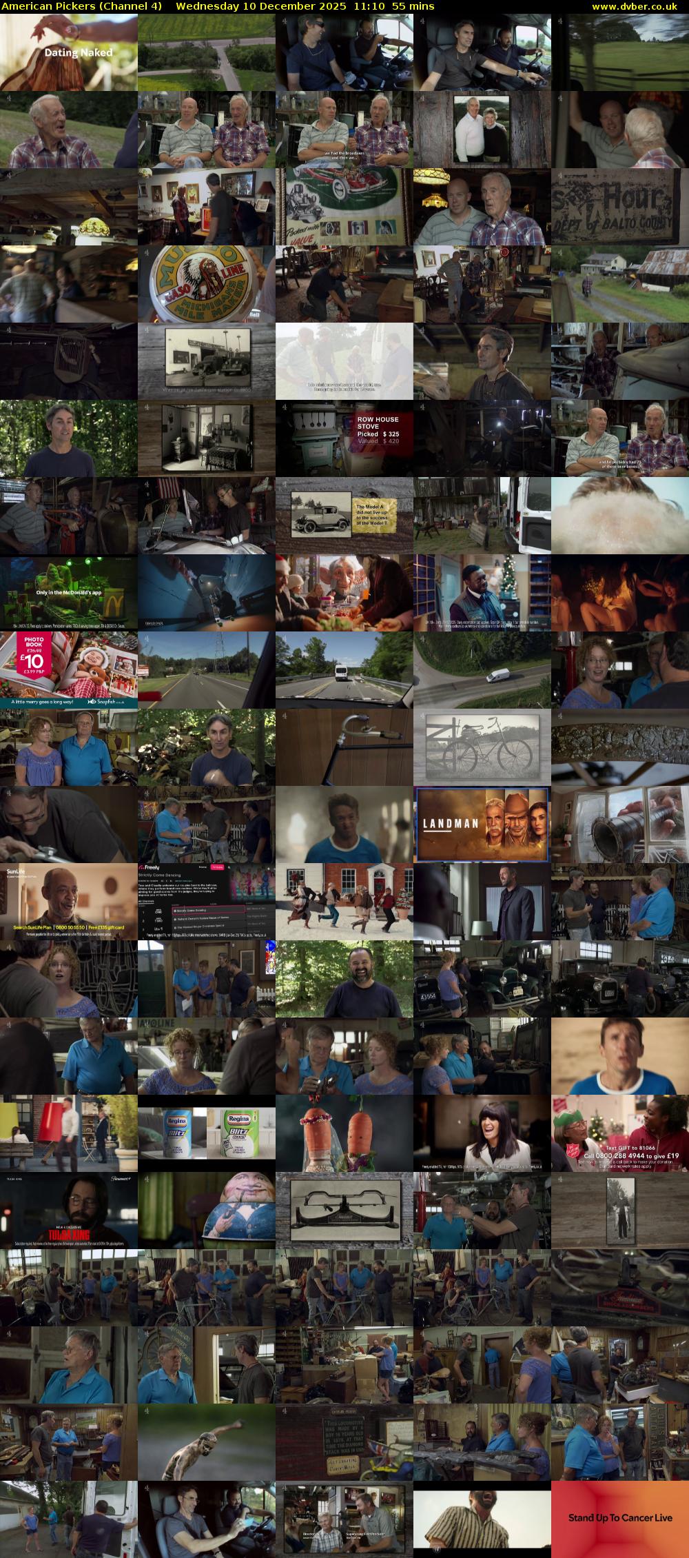 American Pickers (Channel 4) Wednesday 10 December 2025 11:10 - 12:05