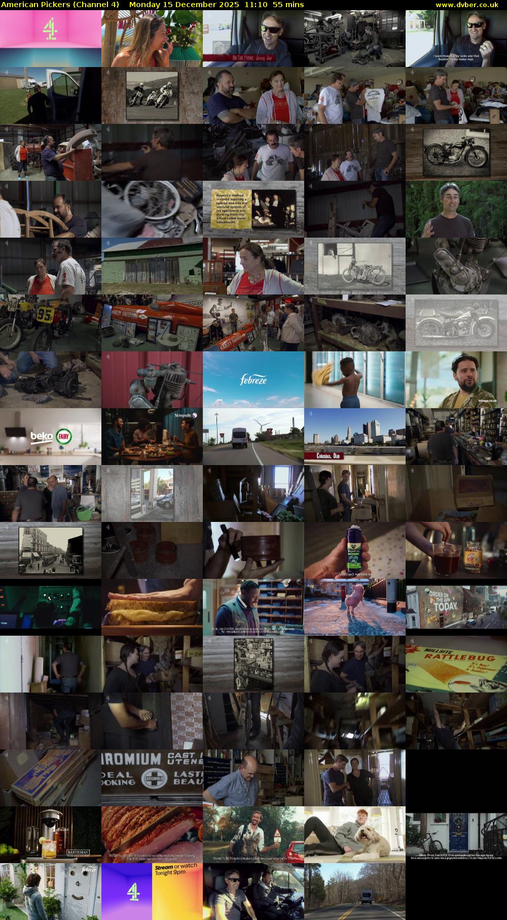 American Pickers (Channel 4) Monday 15 December 2025 11:10 - 12:05