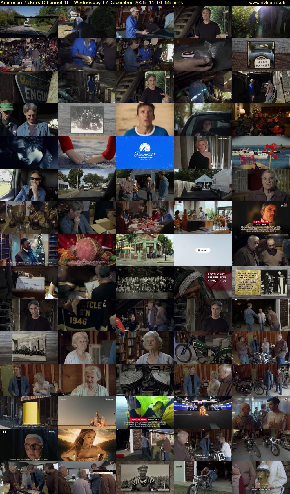 American Pickers (Channel 4) Wednesday 17 December 2025 11:10 - 12:05