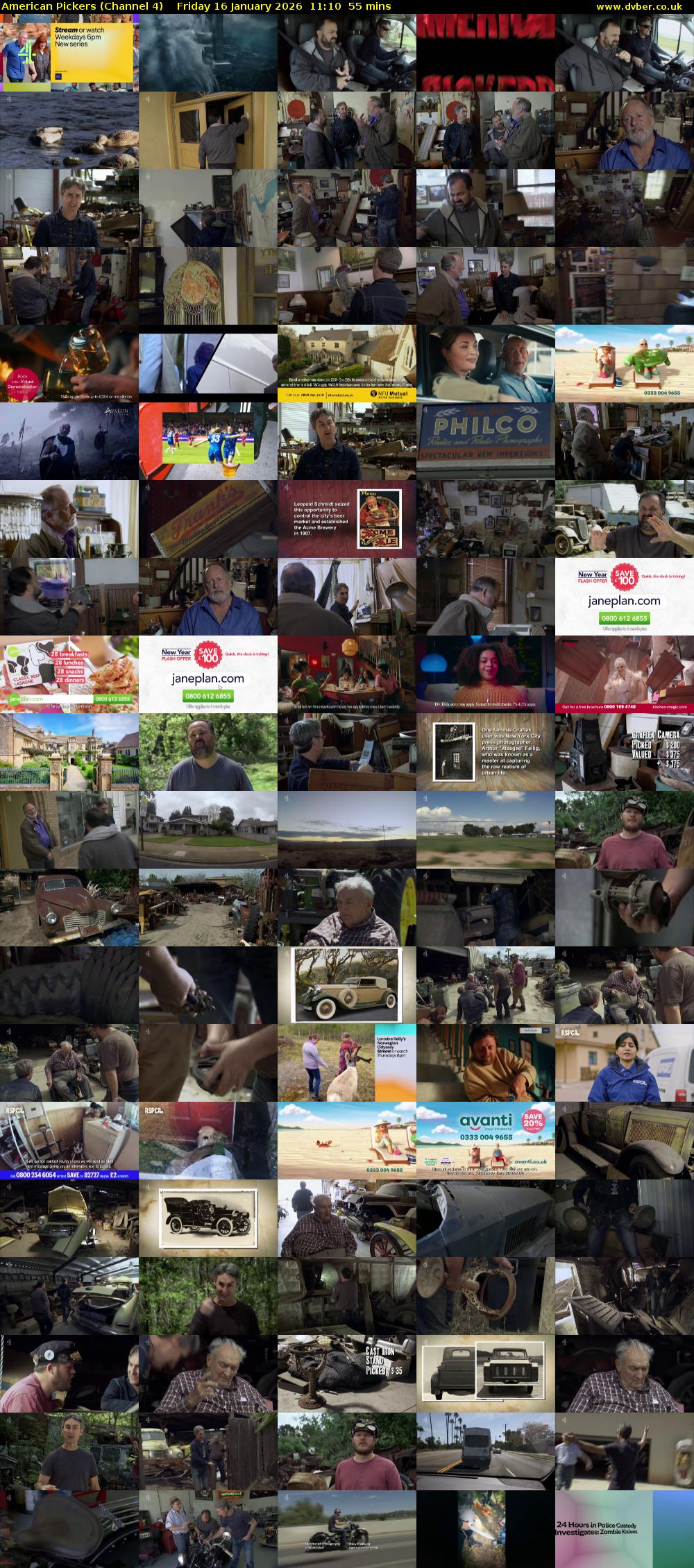 American Pickers (Channel 4) Friday 16 January 2026 11:10 - 12:05