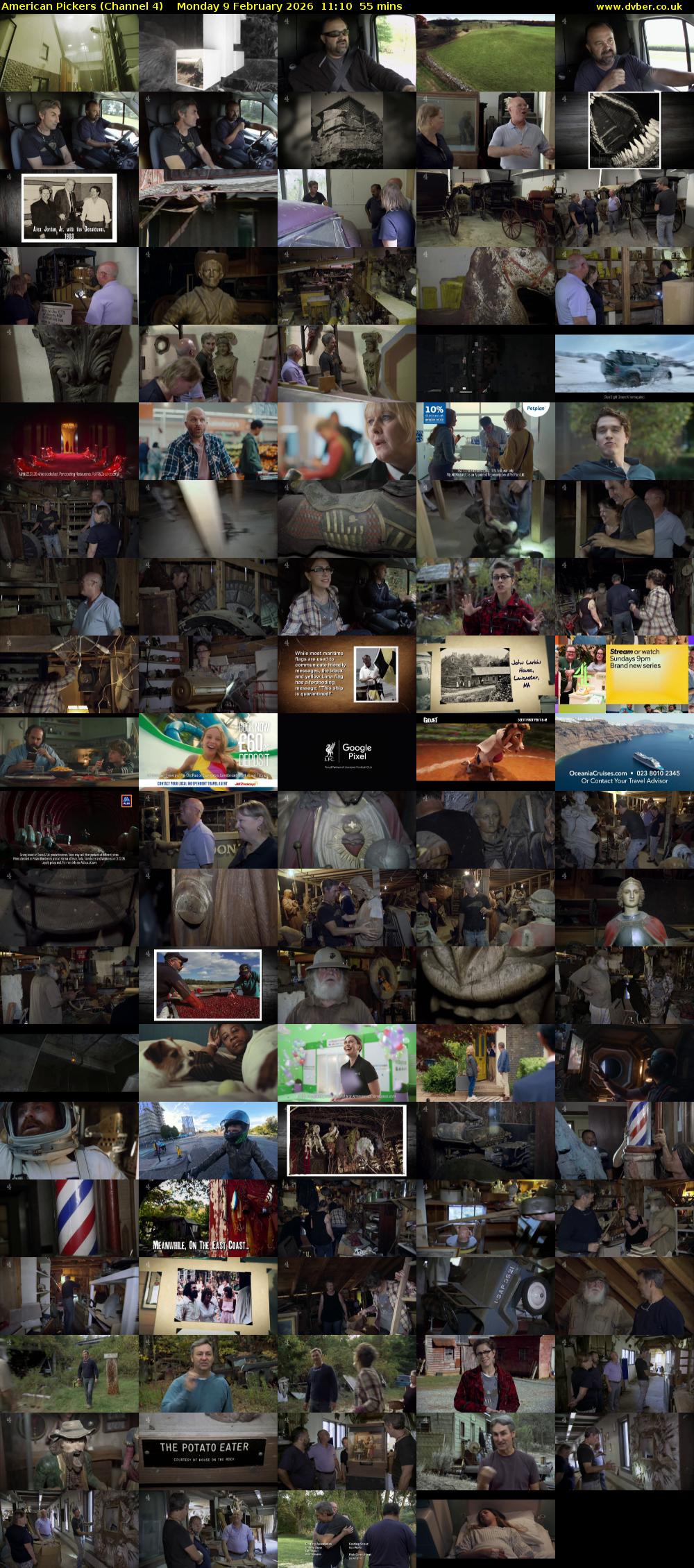 American Pickers (Channel 4) Monday 9 February 2026 11:10 - 12:05