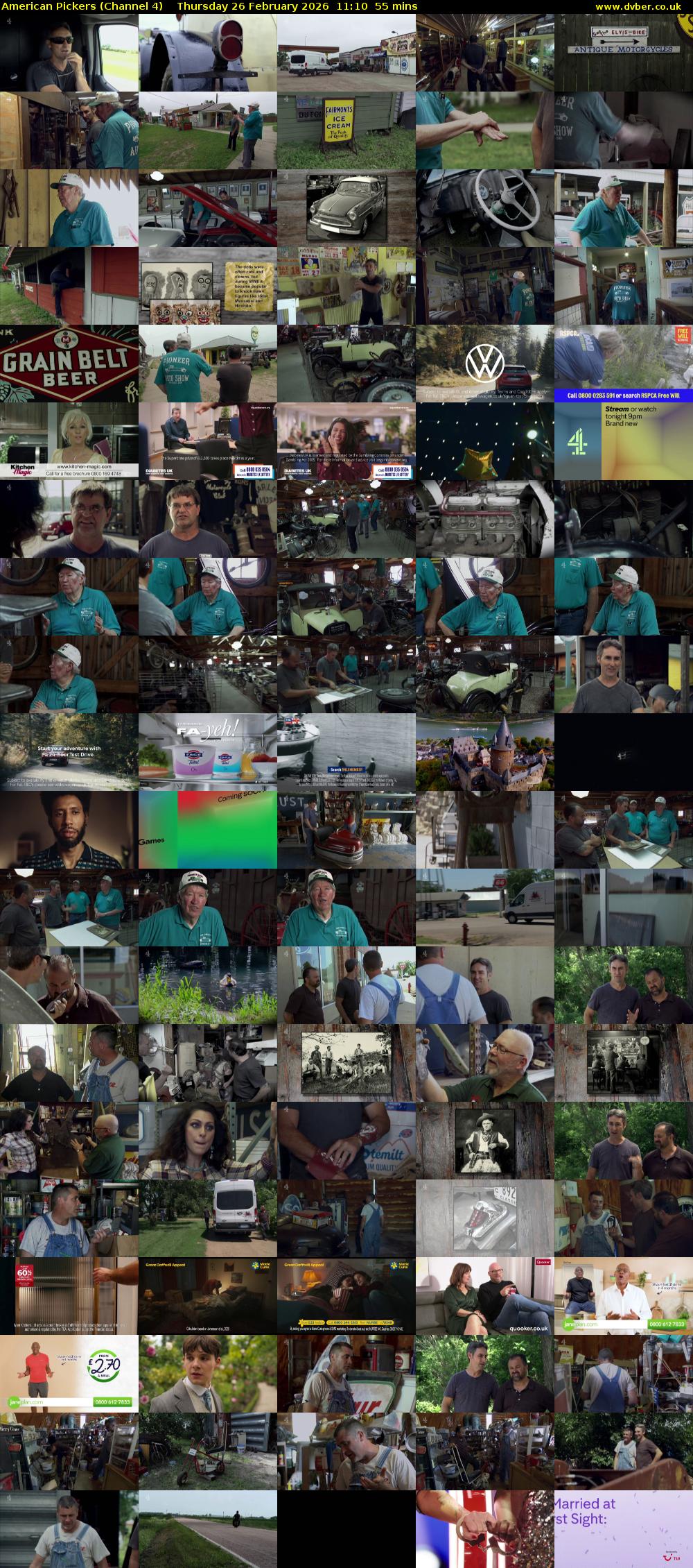 American Pickers (Channel 4) Thursday 26 February 2026 11:10 - 12:05