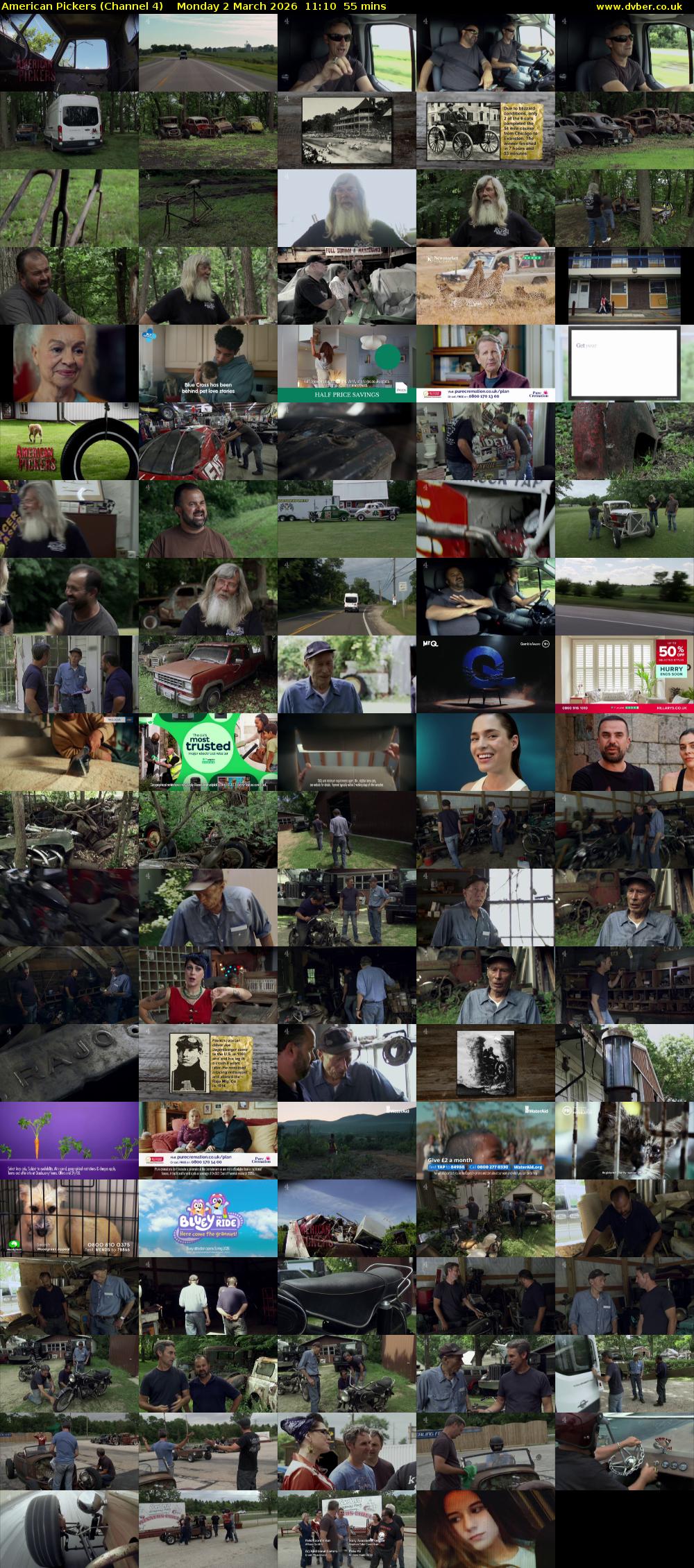American Pickers (Channel 4) Monday 2 March 2026 11:10 - 12:05