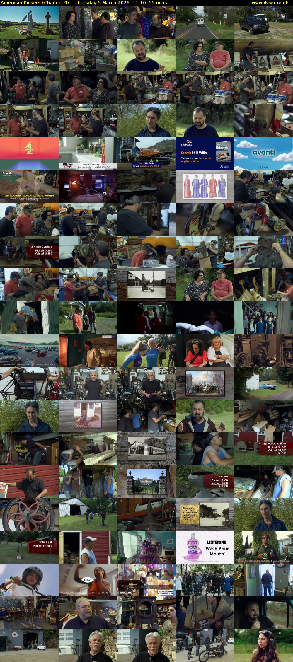 American Pickers (Channel 4) Thursday 5 March 2026 11:10 - 12:05