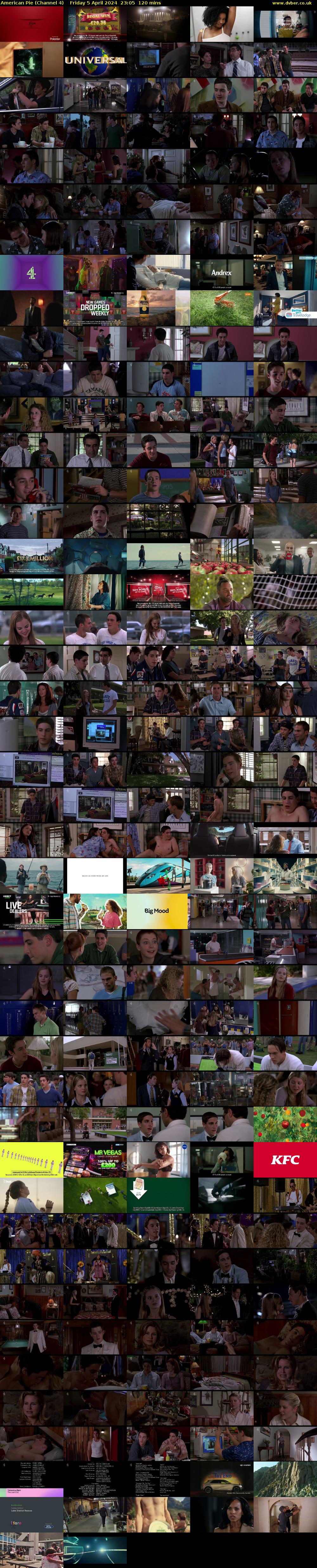 American Pie (Channel 4) Friday 5 April 2024 23:05 - 01:05