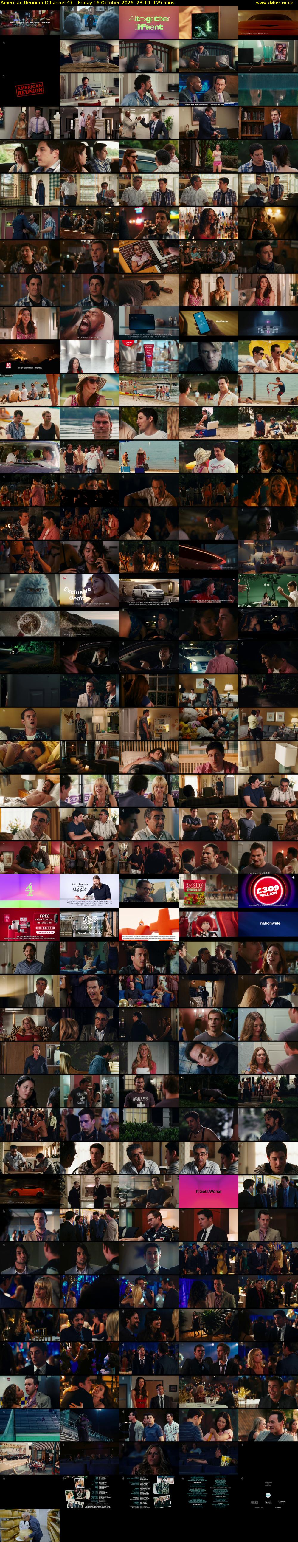 American Reunion (Channel 4) Friday 16 October 2026 23:10 - 01:15