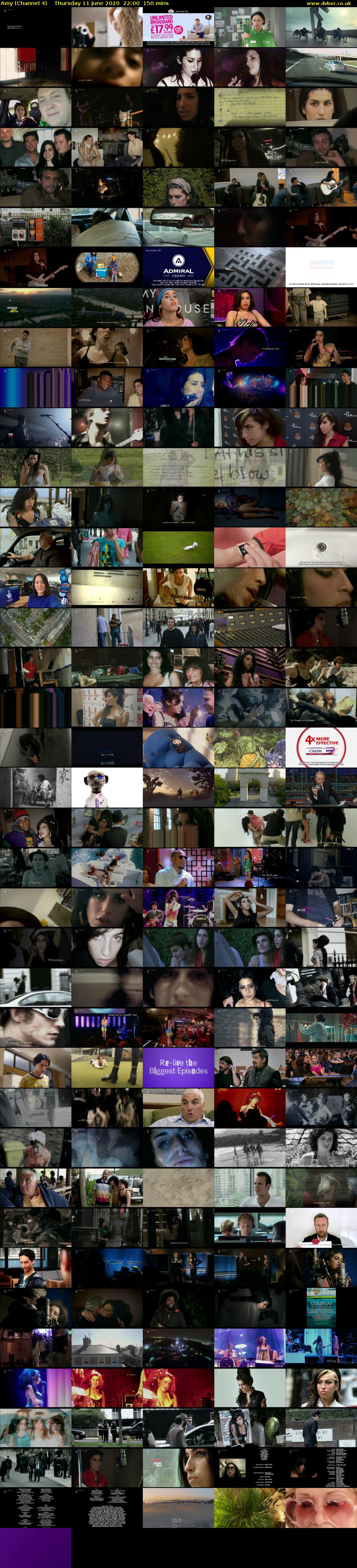 Amy (Channel 4) Thursday 11 June 2020 22:00 - 00:30