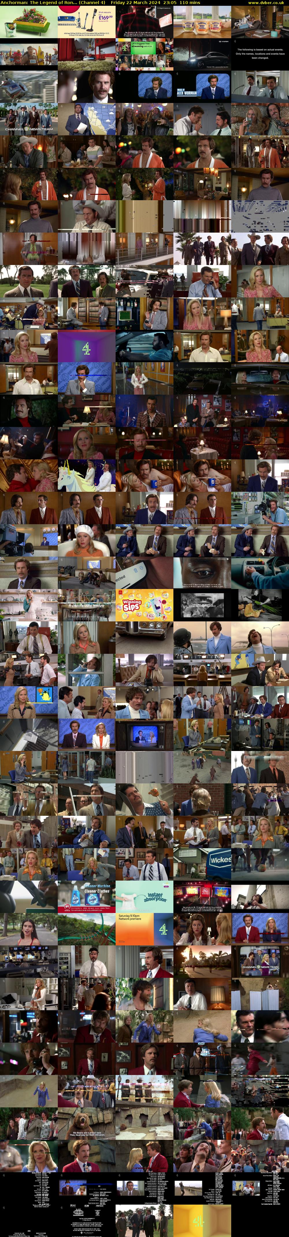 Anchorman: The Legend of Ron... (Channel 4) Friday 22 March 2024 23:05 - 00:55