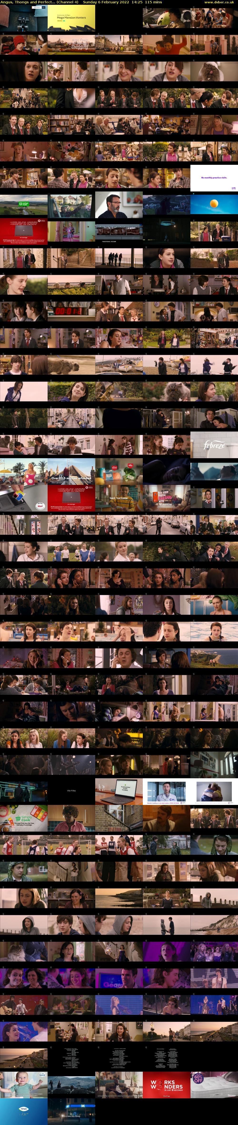 Angus, Thongs and Perfect... (Channel 4) Sunday 6 February 2022 14:25 - 16:20