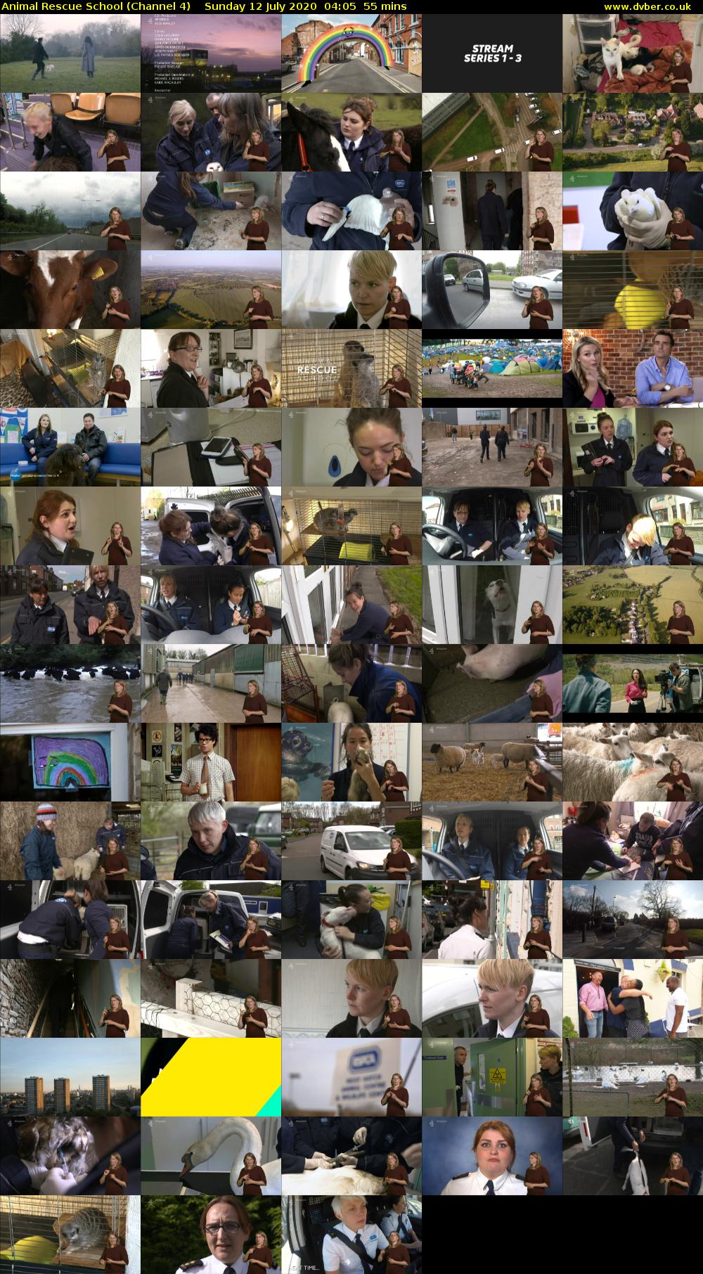 Animal Rescue School (Channel 4) Sunday 12 July 2020 04:05 - 05:00