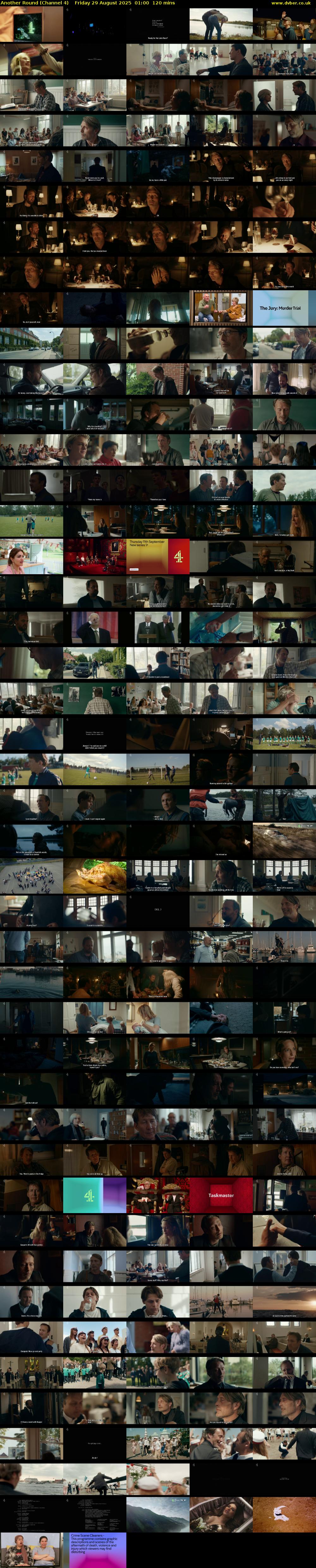 Another Round (Channel 4) Friday 29 August 2025 01:00 - 03:00