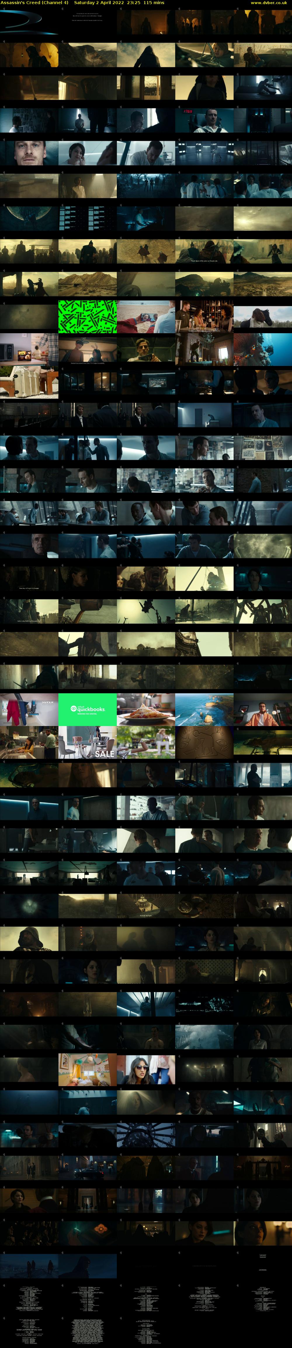 Assassin's Creed (Channel 4) Saturday 2 April 2022 23:25 - 01:20