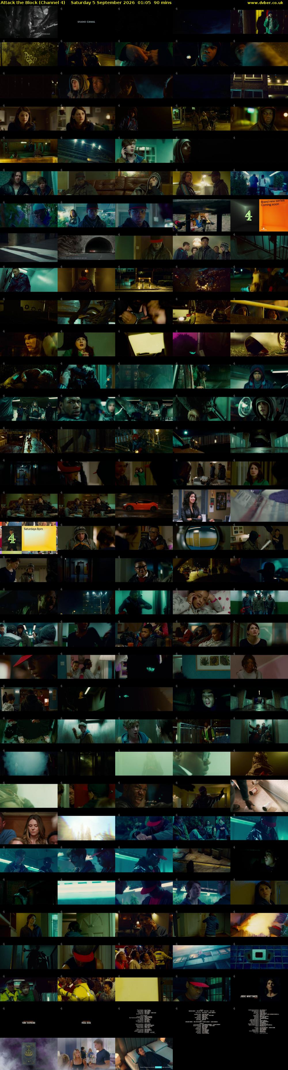 Attack the Block (Channel 4) Saturday 5 September 2026 01:05 - 02:35