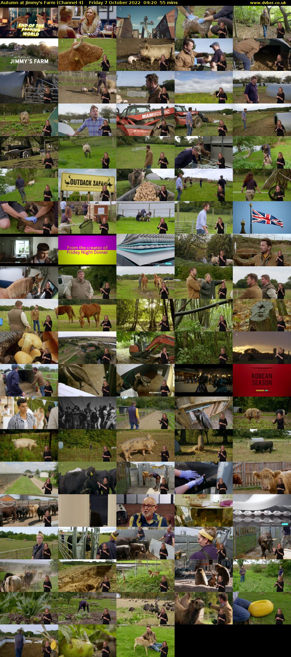 Autumn at Jimmy's Farm (Channel 4) Friday 7 October 2022 04:20 - 05:15