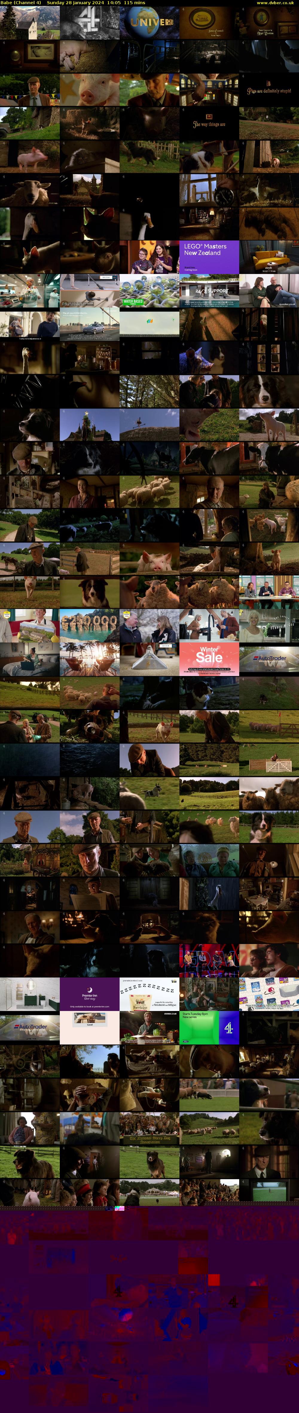 Babe (Channel 4) Sunday 28 January 2024 14:05 - 16:00