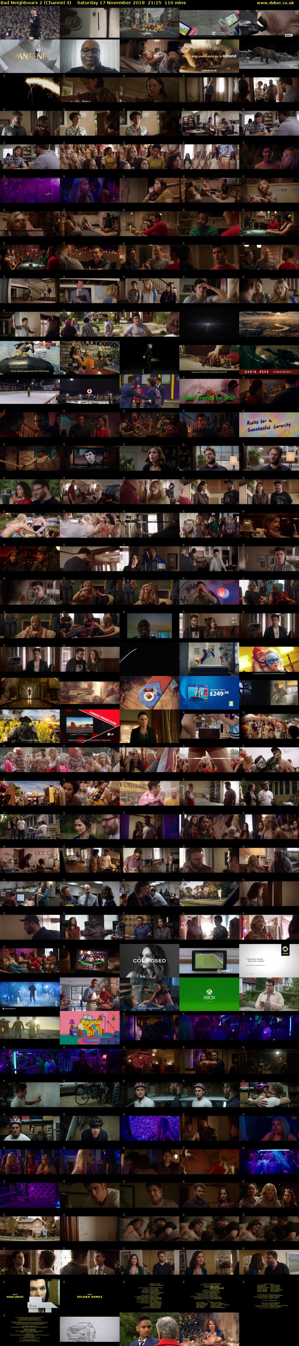 Bad Neighbours 2 (Channel 4) Saturday 17 November 2018 21:15 - 23:05