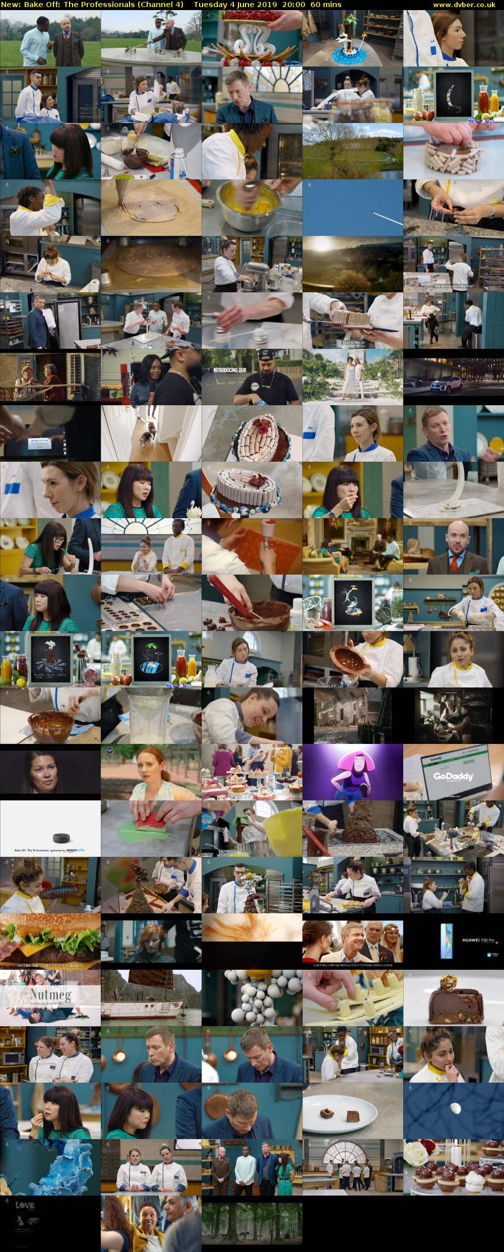 Bake Off: The Professionals (Channel 4) Tuesday 4 June 2019 20:00 - 21:00