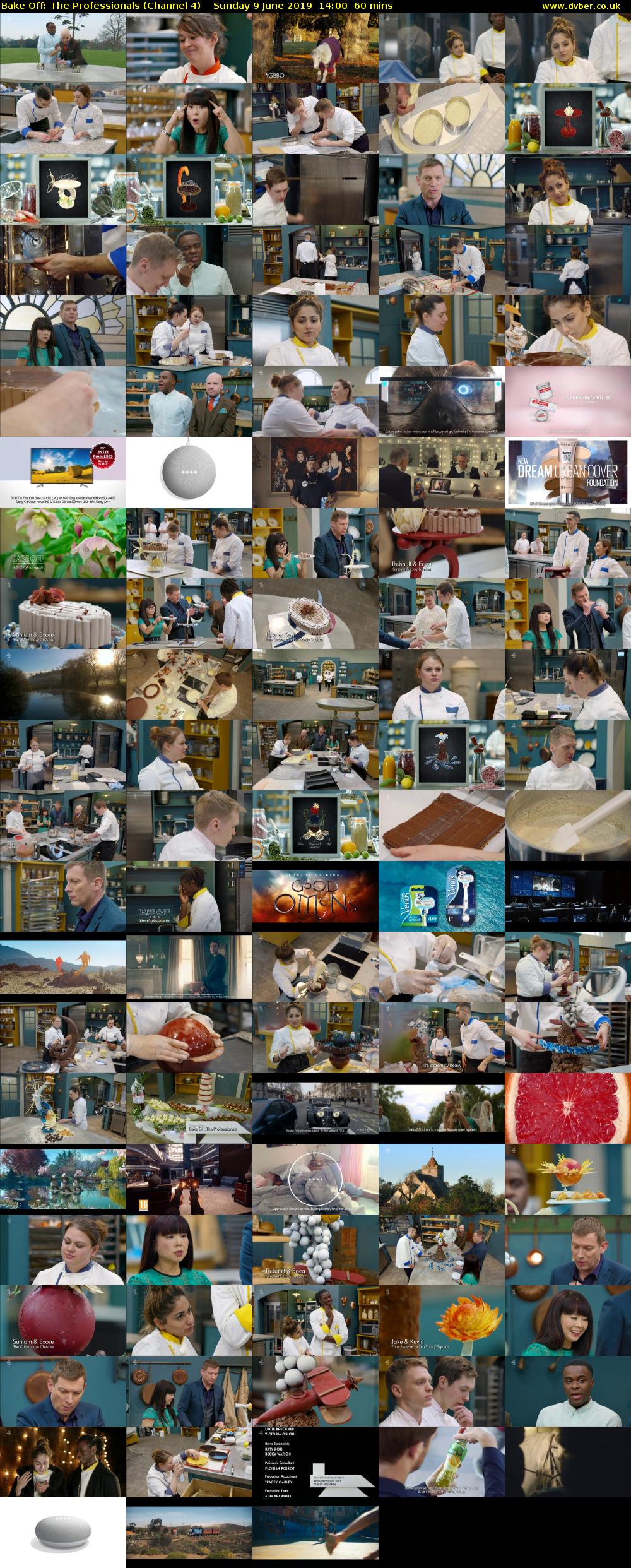 Bake Off: The Professionals (Channel 4) Sunday 9 June 2019 14:00 - 15:00