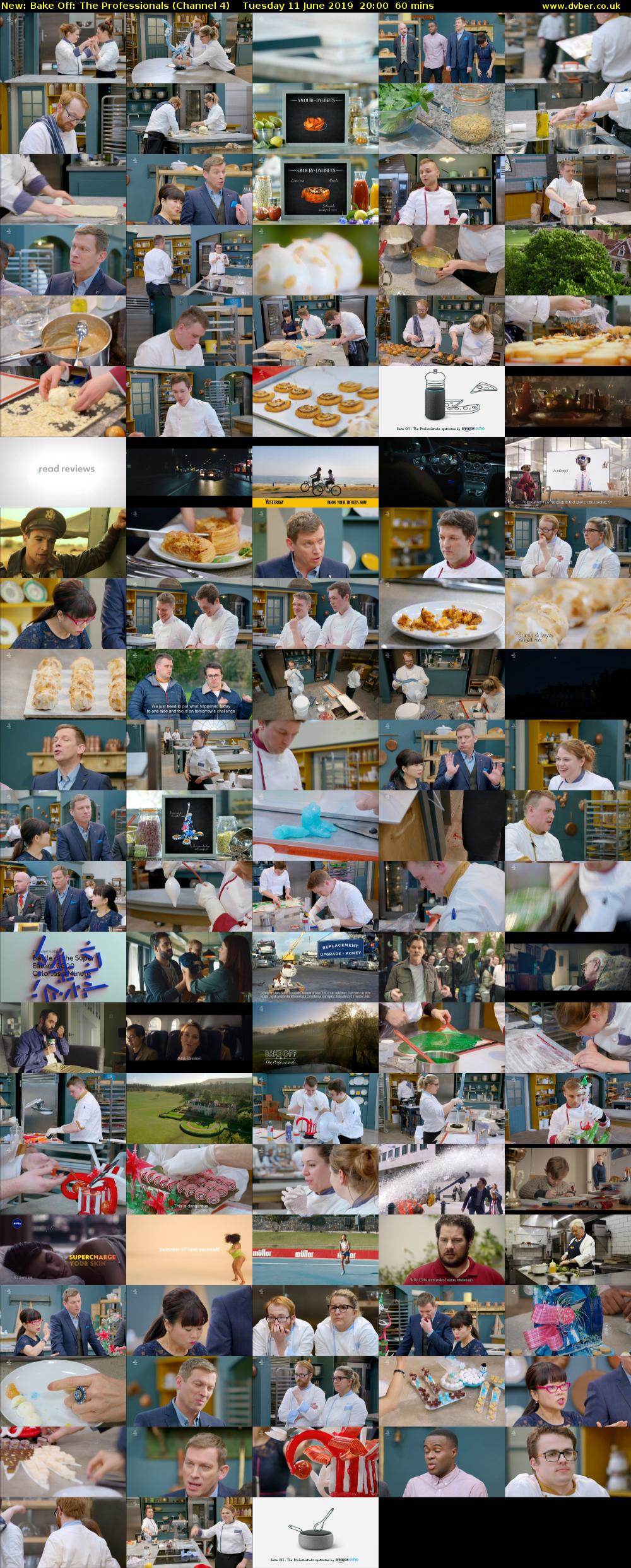 Bake Off: The Professionals (Channel 4) Tuesday 11 June 2019 20:00 - 21:00
