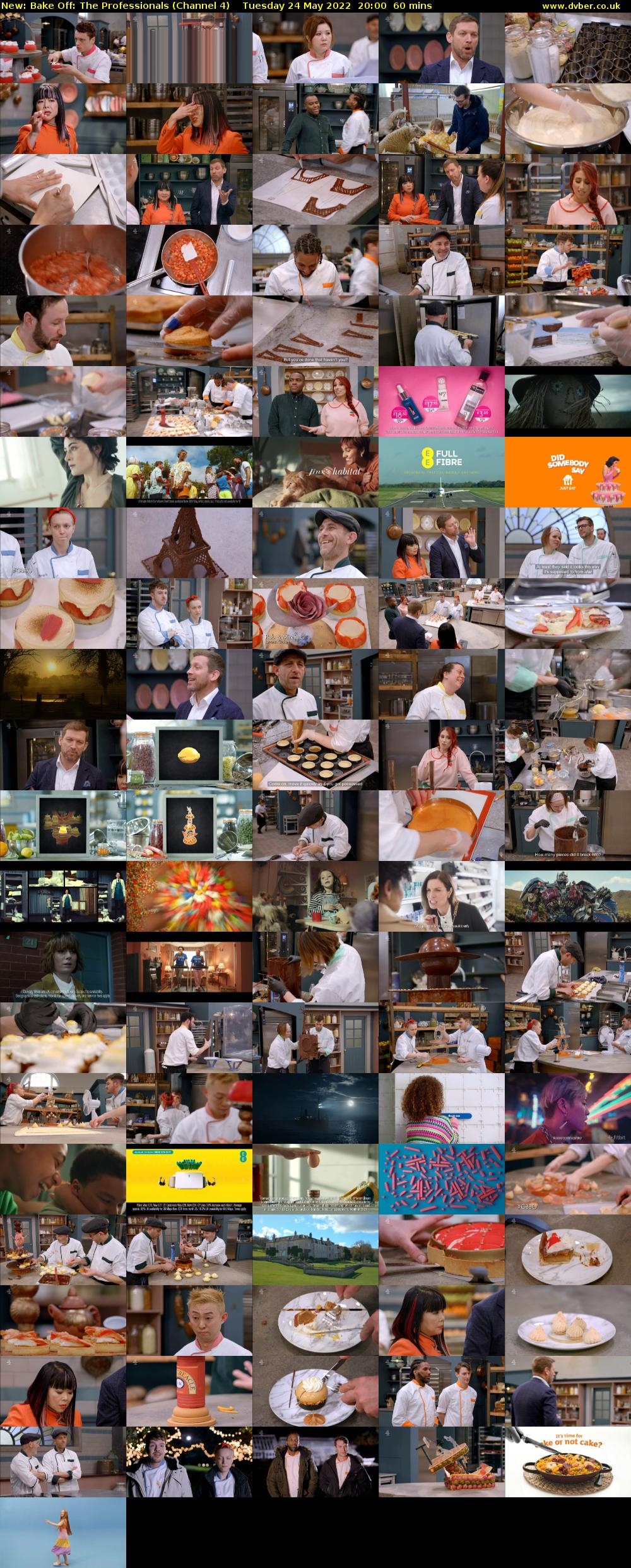 Bake Off: The Professionals (Channel 4) Tuesday 24 May 2022 20:00 - 21:00