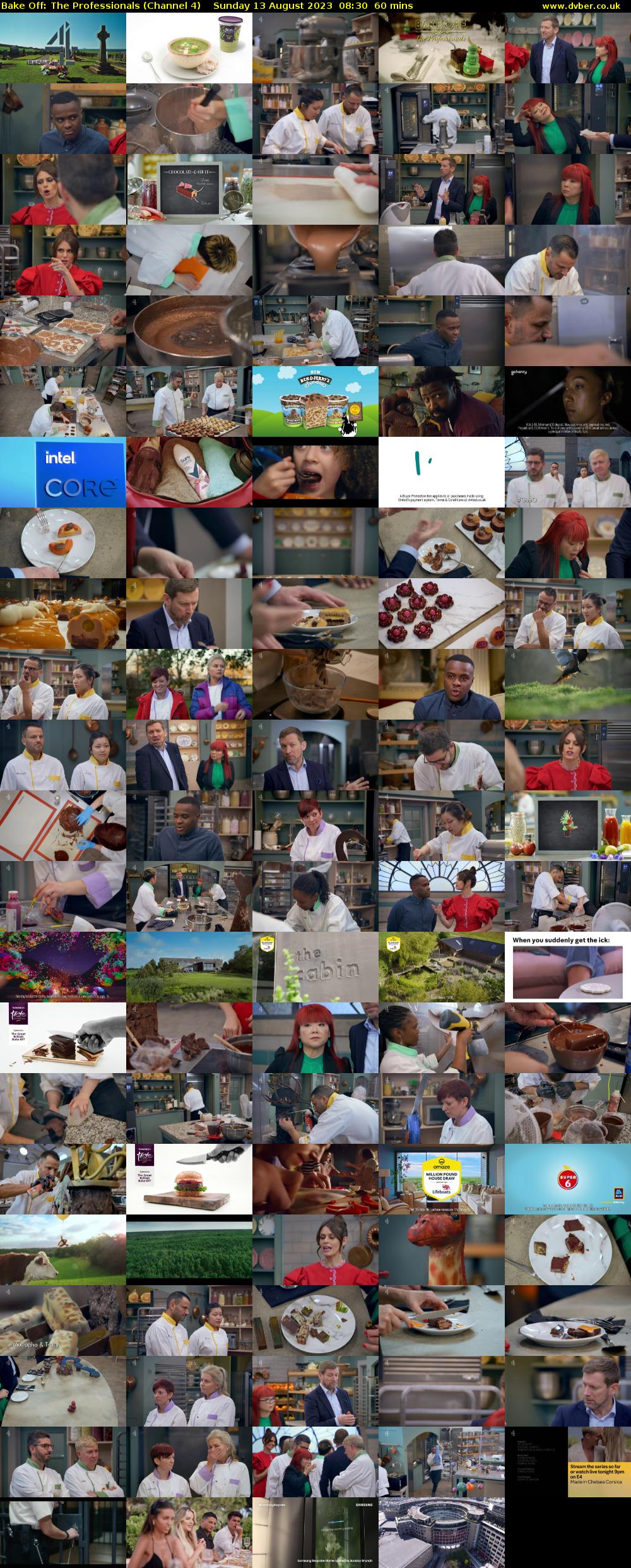 Bake Off: The Professionals (Channel 4) Sunday 13 August 2023 08:30 - 09:30