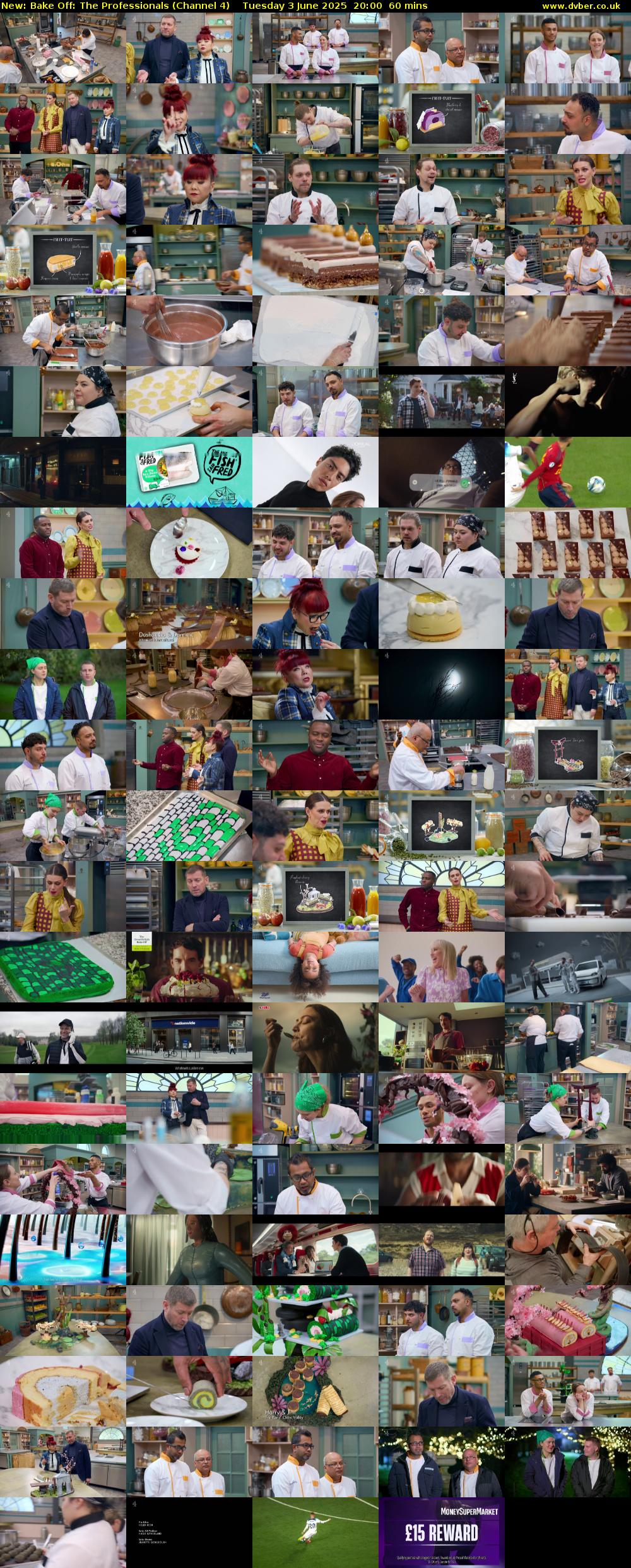 Bake Off: The Professionals (Channel 4) Tuesday 3 June 2025 20:00 - 21:00