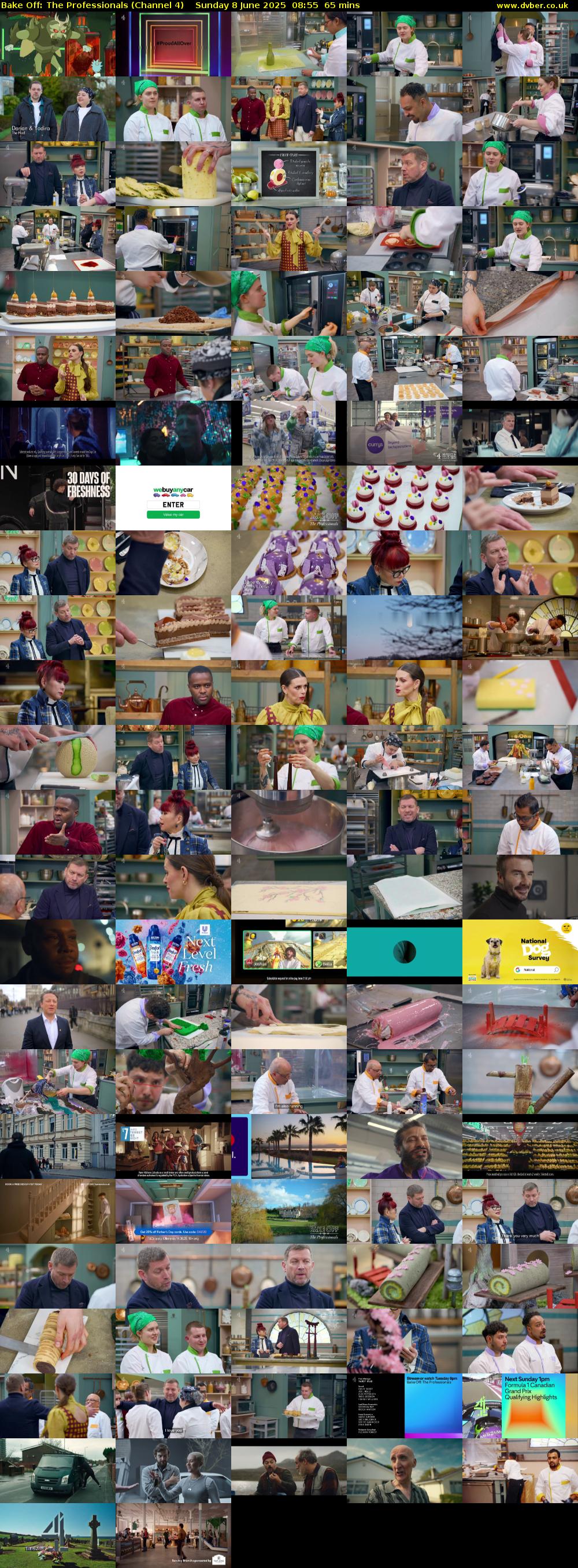 Bake Off: The Professionals (Channel 4) Sunday 8 June 2025 08:55 - 10:00