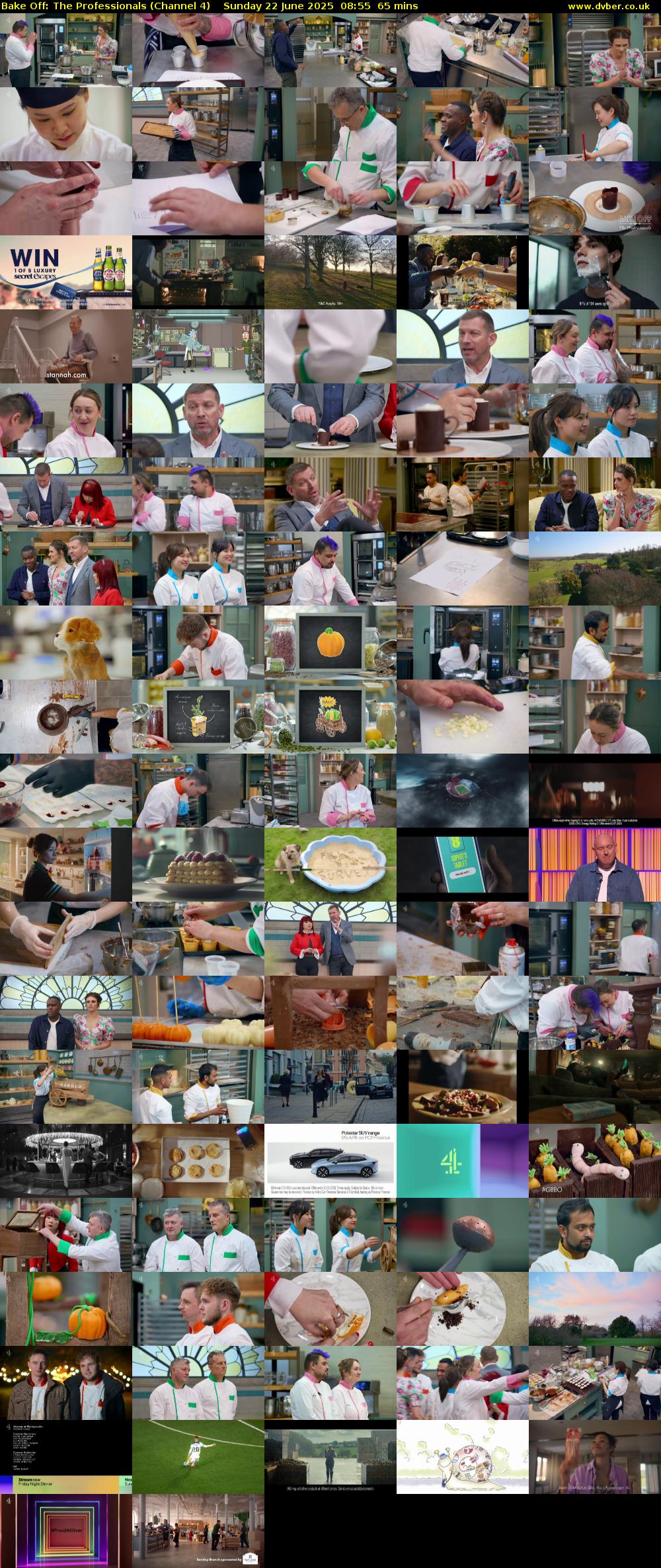 Bake Off: The Professionals (Channel 4) Sunday 22 June 2025 08:55 - 10:00