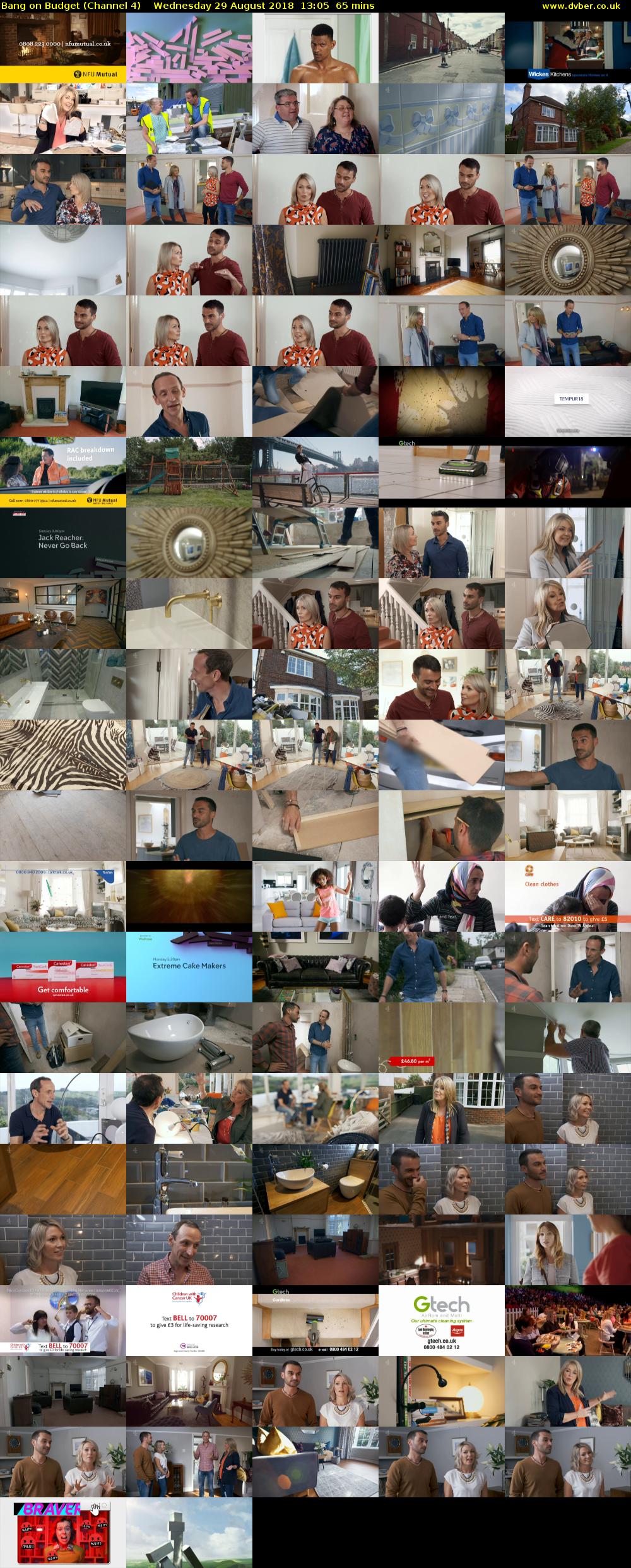 Bang on Budget (Channel 4) Wednesday 29 August 2018 13:05 - 14:10