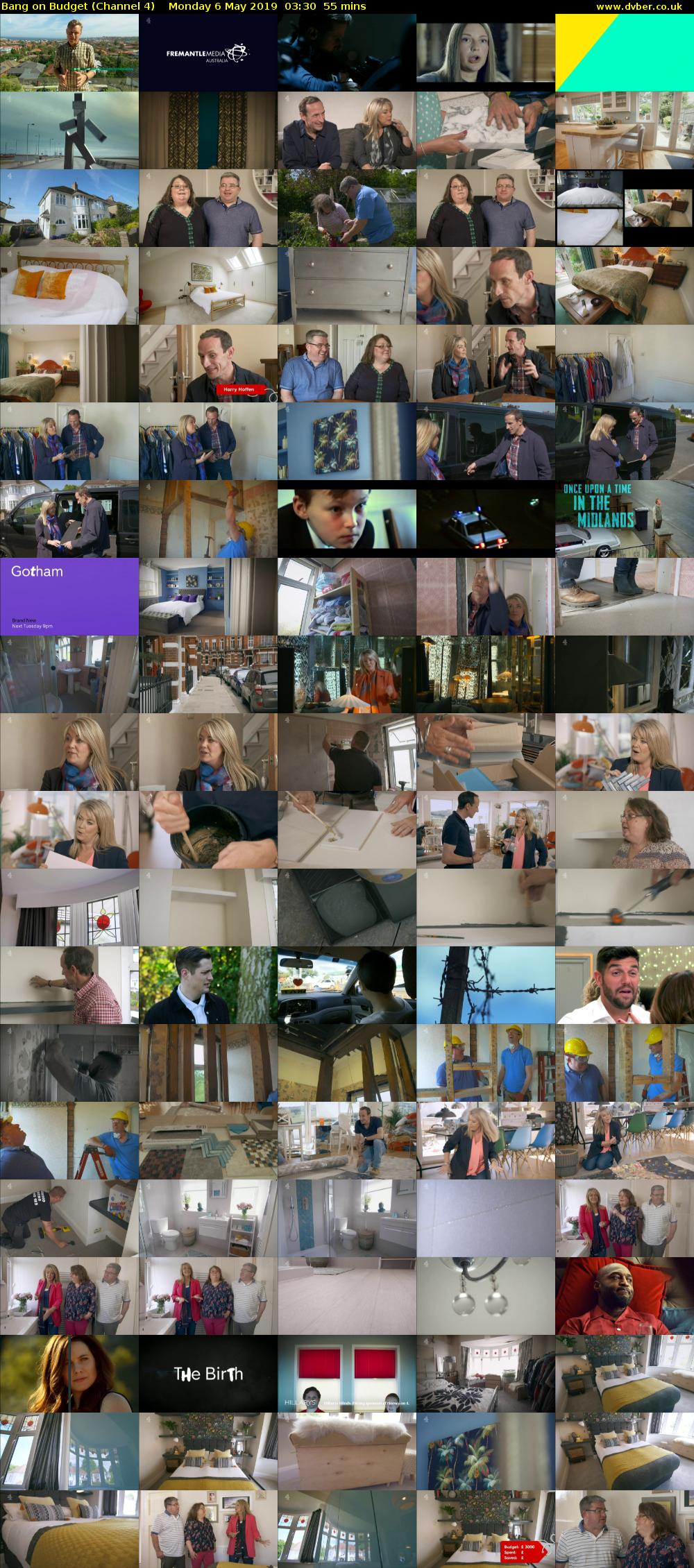 Bang on Budget (Channel 4) Monday 6 May 2019 03:30 - 04:25