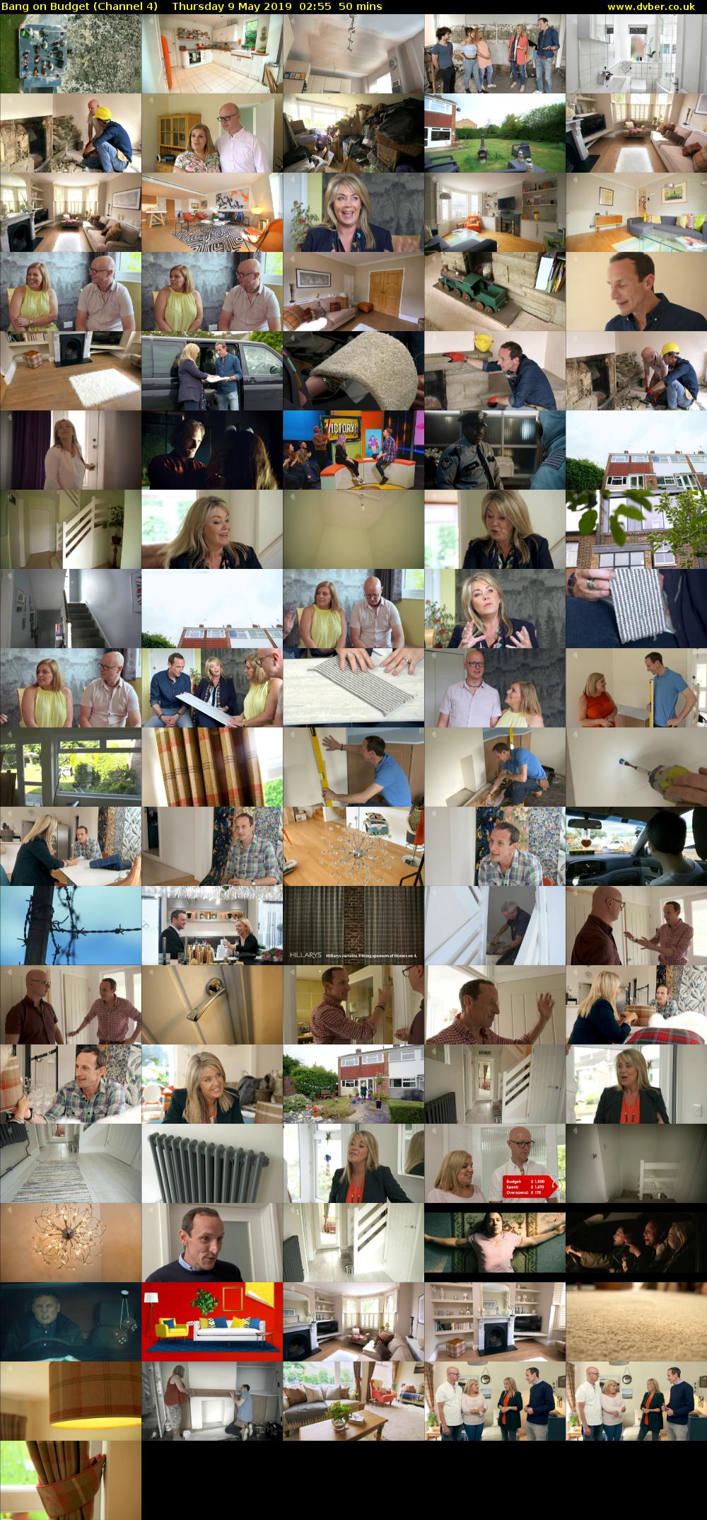 Bang on Budget (Channel 4) Thursday 9 May 2019 02:55 - 03:45