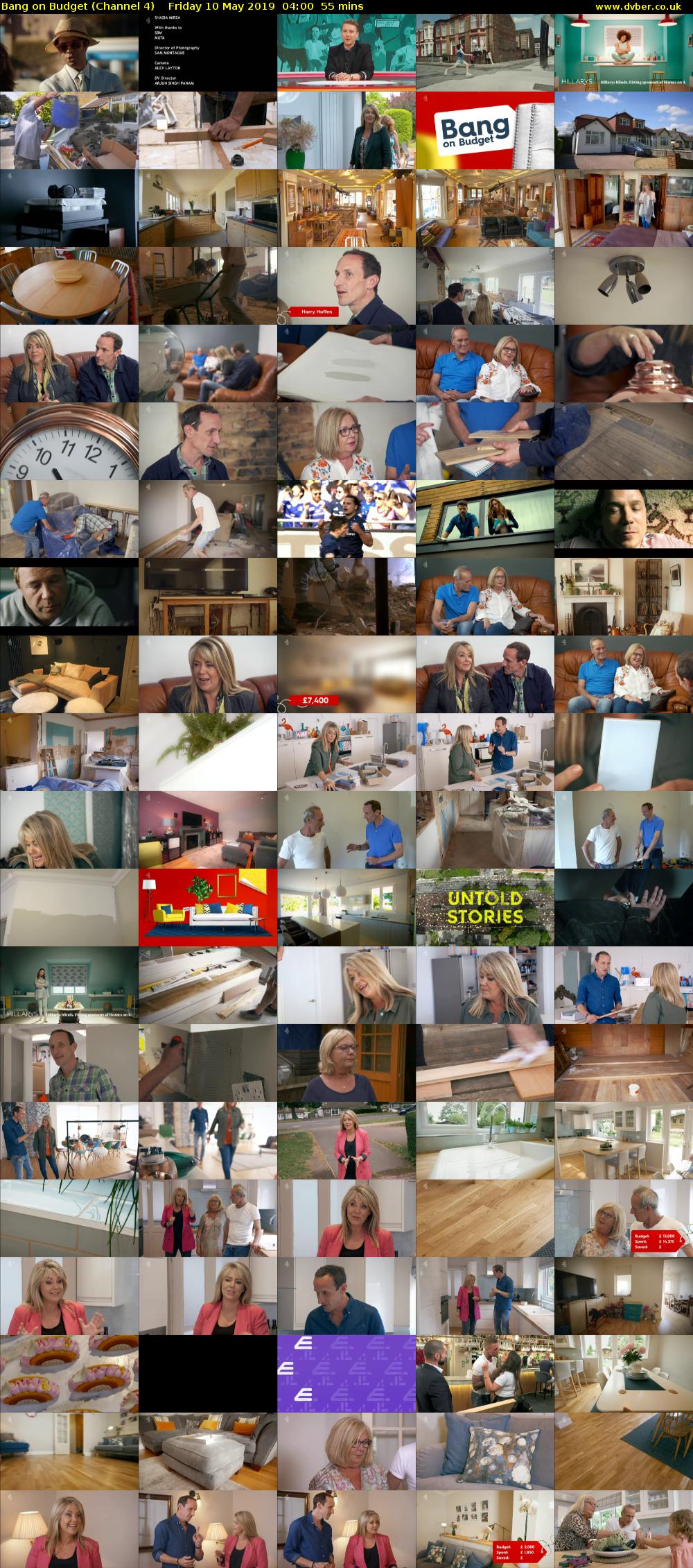 Bang on Budget (Channel 4) Friday 10 May 2019 04:00 - 04:55