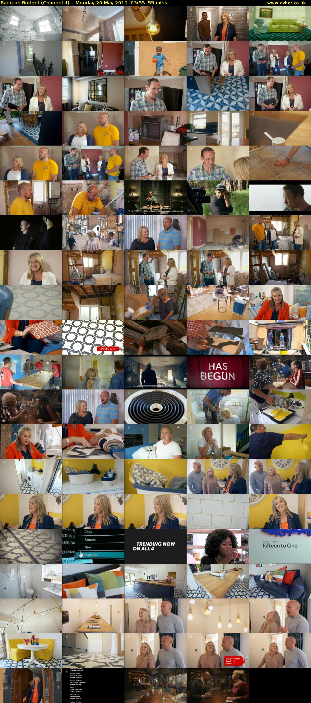 Bang on Budget (Channel 4) Monday 20 May 2019 03:55 - 04:50