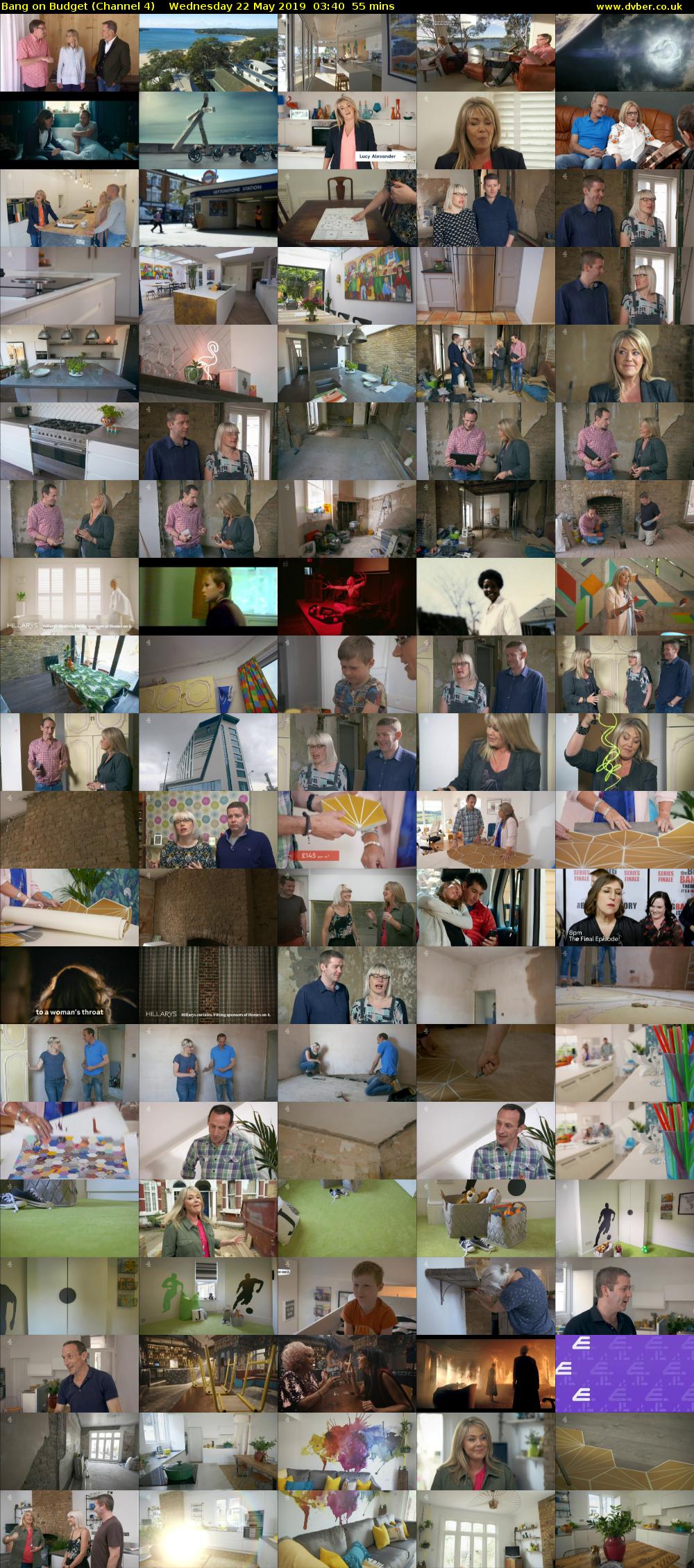 Bang on Budget (Channel 4) Wednesday 22 May 2019 03:40 - 04:35
