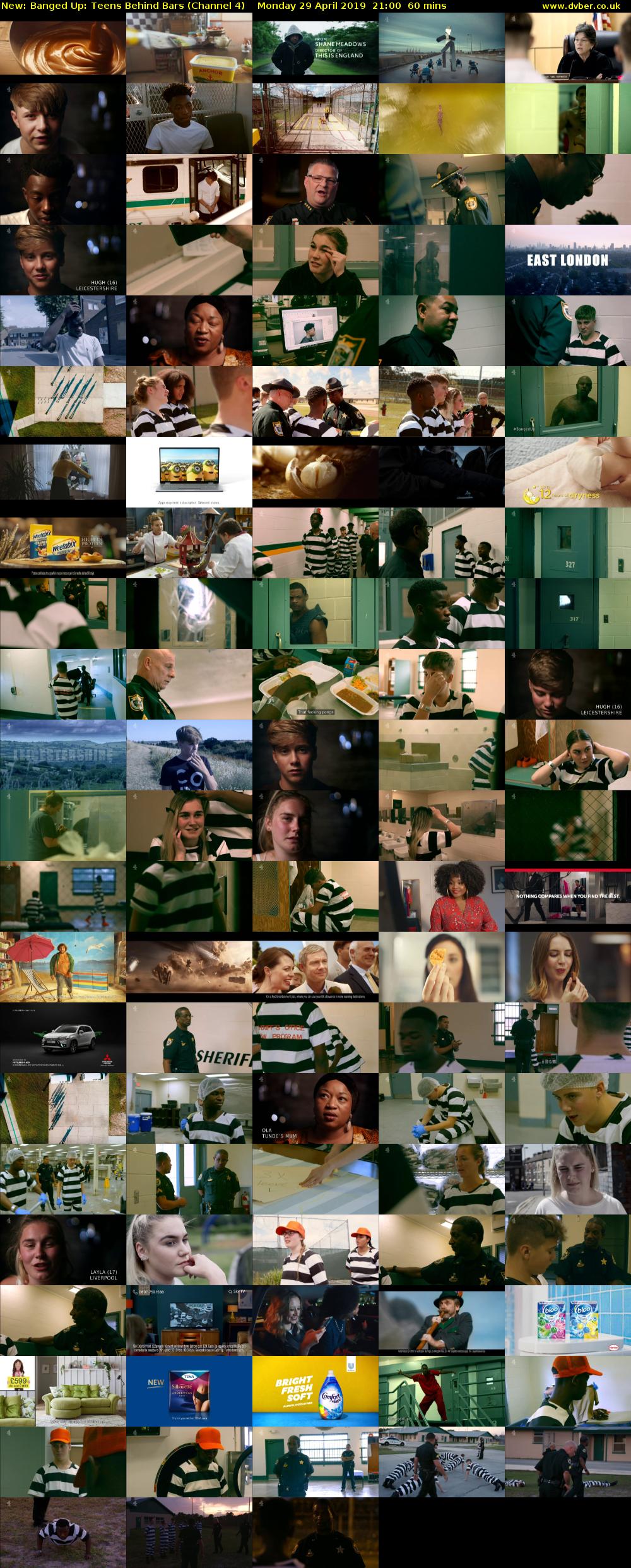 Banged Up: Teens Behind Bars (Channel 4) Monday 29 April 2019 21:00 - 22:00