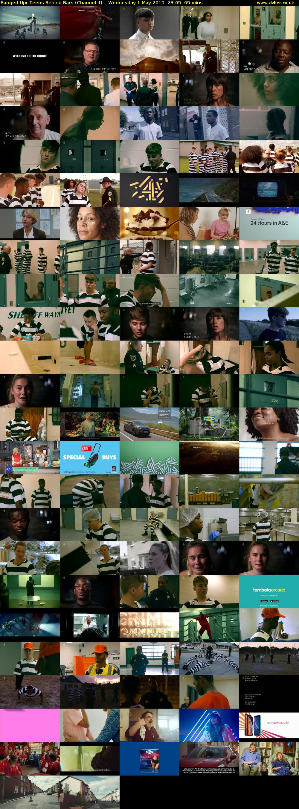 Banged Up: Teens Behind Bars (Channel 4) Wednesday 1 May 2019 23:05 - 00:10