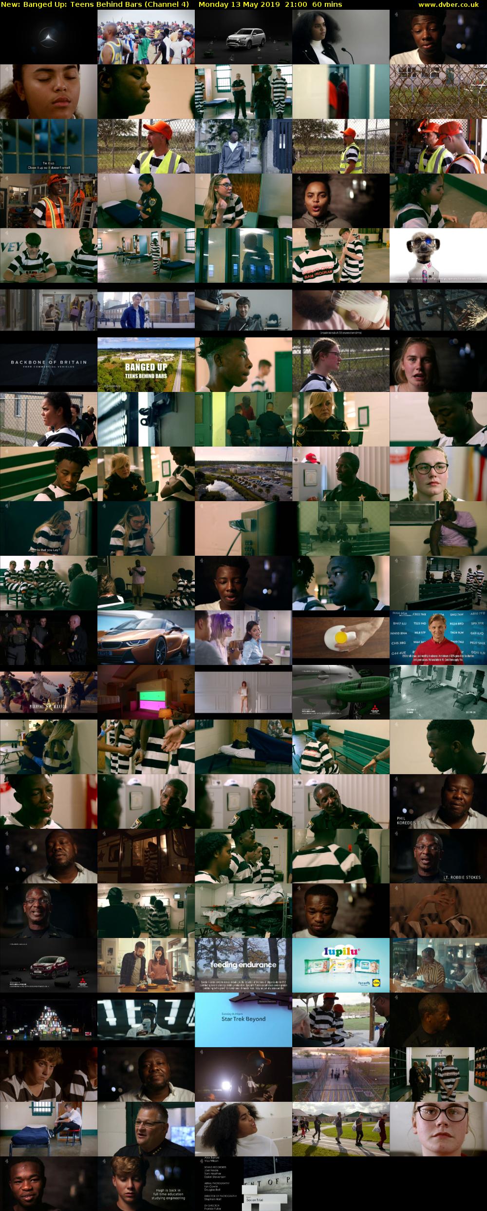 Banged Up: Teens Behind Bars (Channel 4) Monday 13 May 2019 21:00 - 22:00