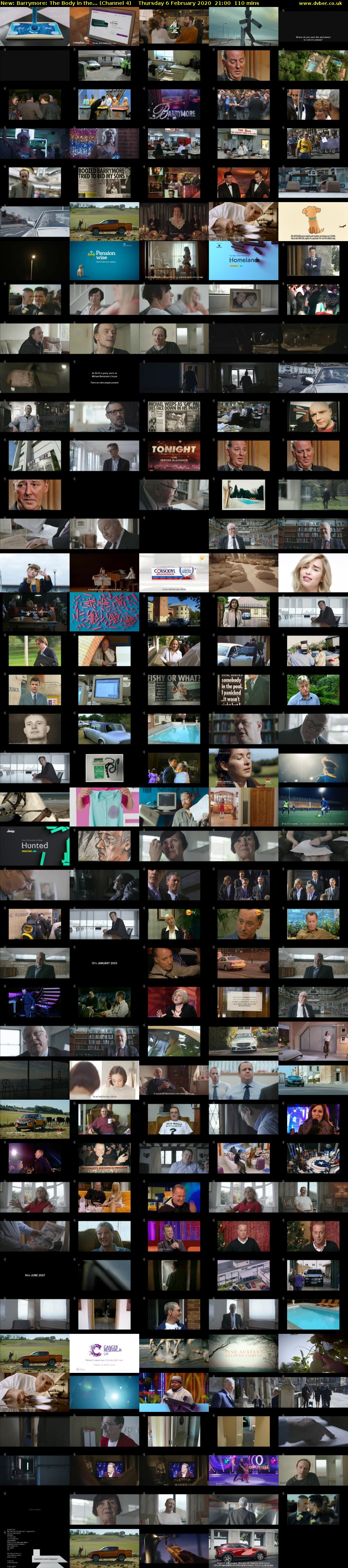 Barrymore: The Body in the... (Channel 4) Thursday 6 February 2020 21:00 - 22:50