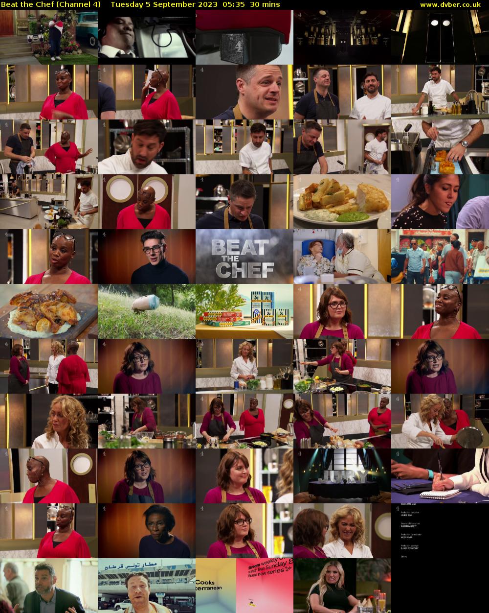 Beat the Chef (Channel 4) Tuesday 5 September 2023 05:35 - 06:05