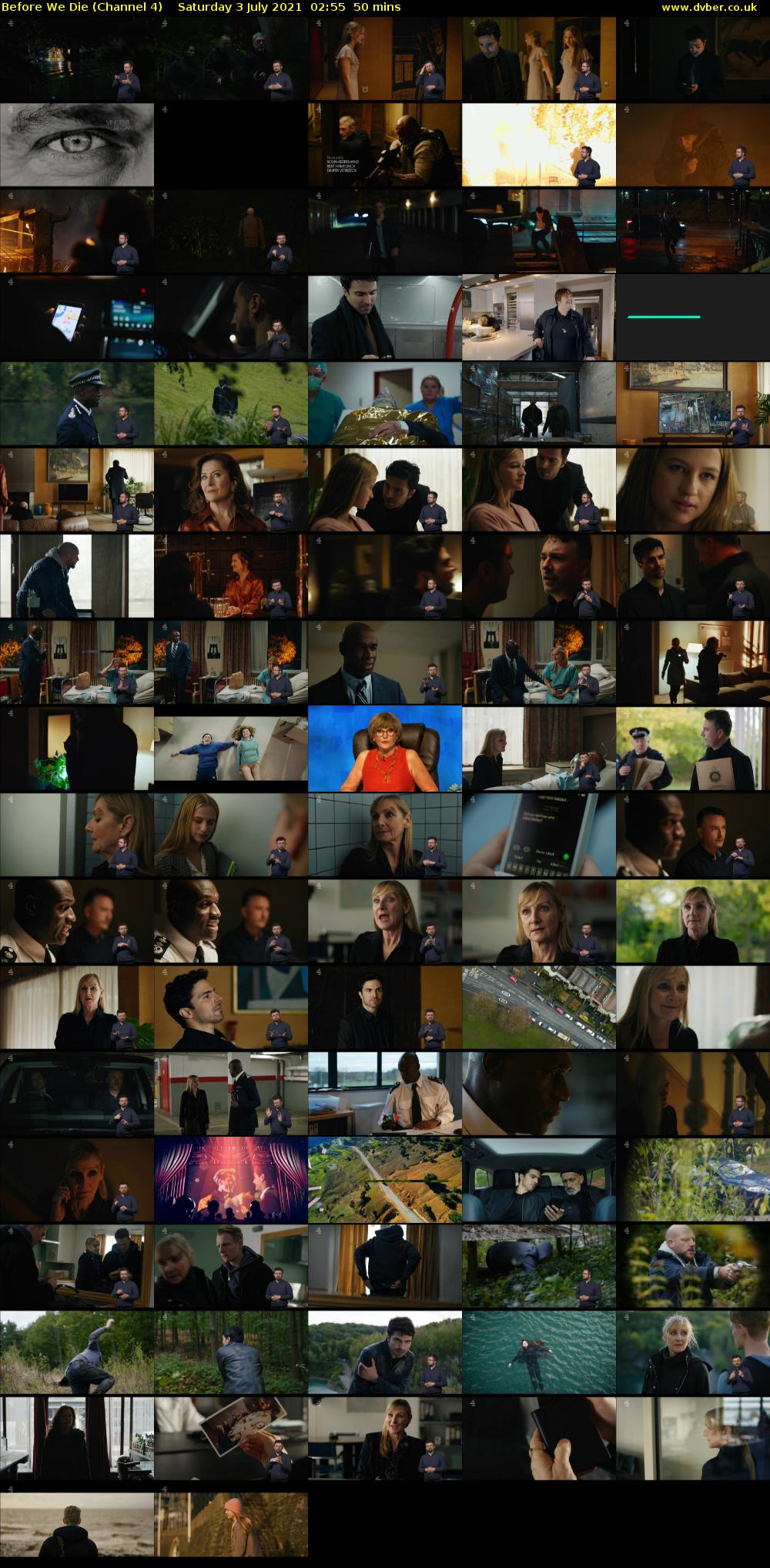 Before We Die (Channel 4) Saturday 3 July 2021 02:55 - 03:45