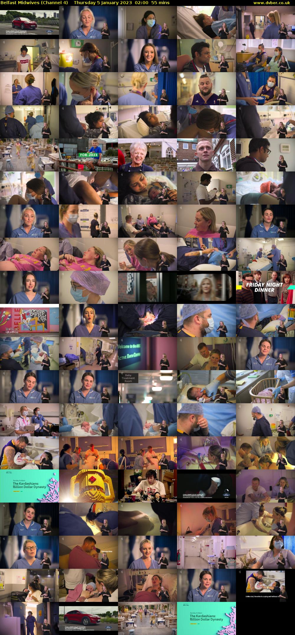 Belfast Midwives (Channel 4) Thursday 5 January 2023 02:00 - 02:55