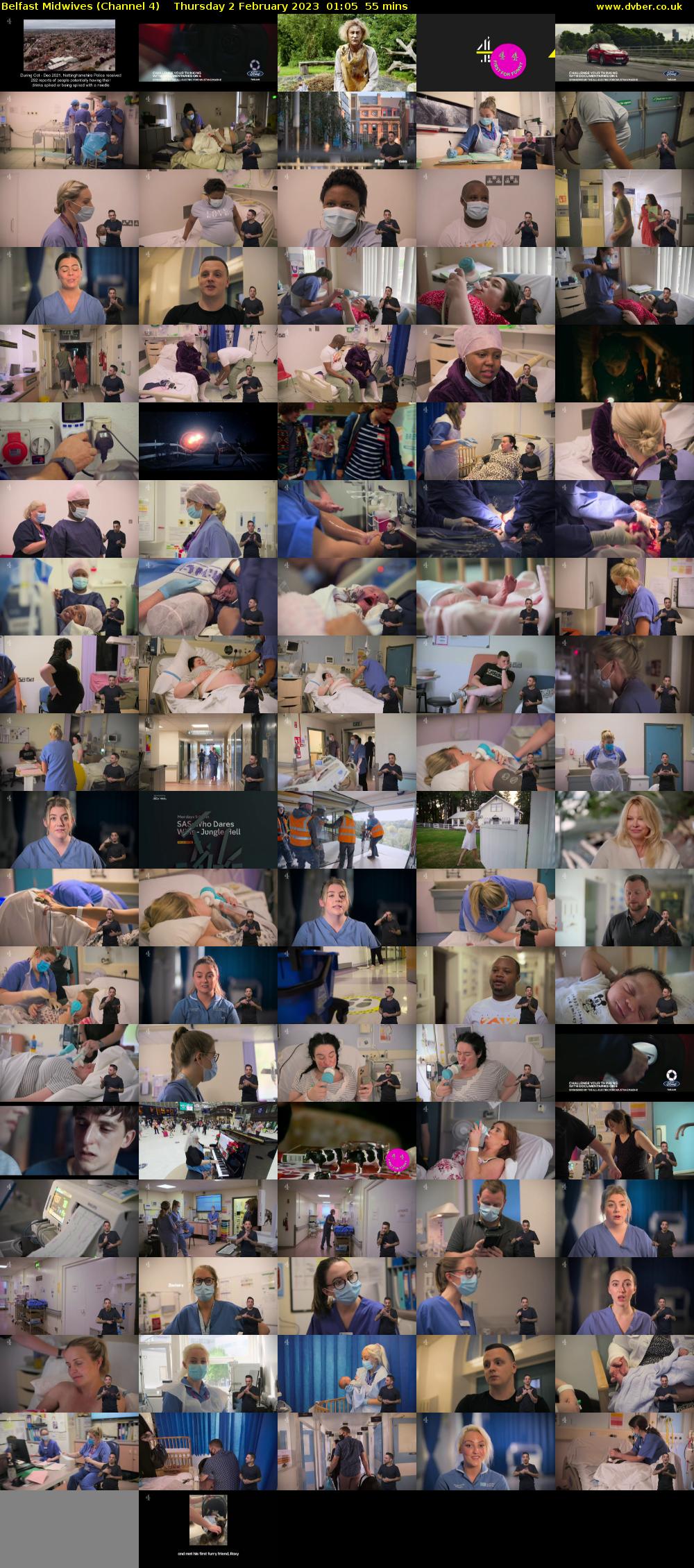 Belfast Midwives (Channel 4) Thursday 2 February 2023 01:05 - 02:00