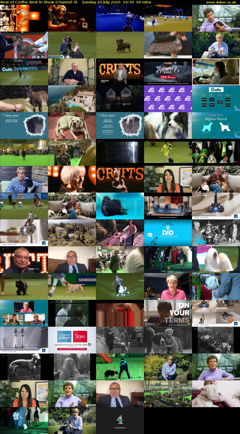 Best of Crufts: Best in Show (Channel 4) Sunday 26 July 2020 16:30 - 17:30