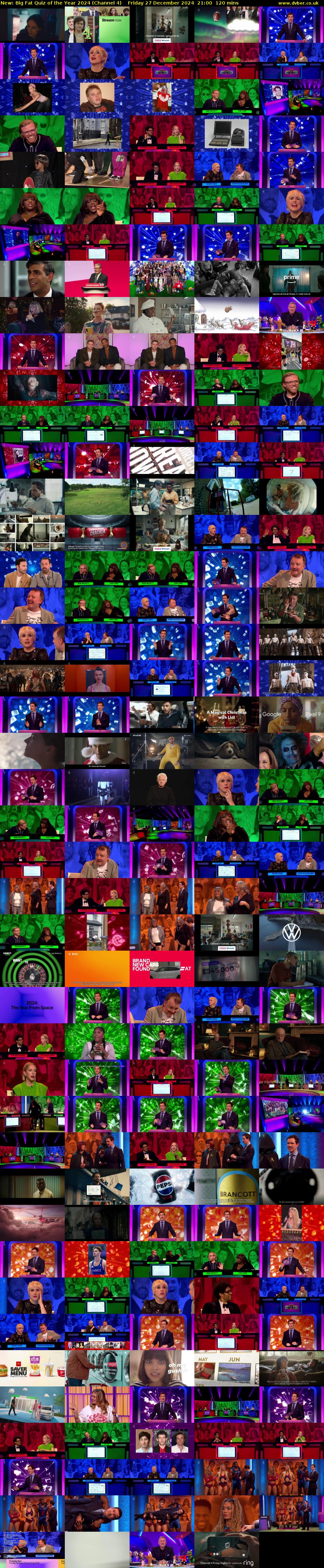 Big Fat Quiz of the Year 2024 (Channel 4) 202412272100